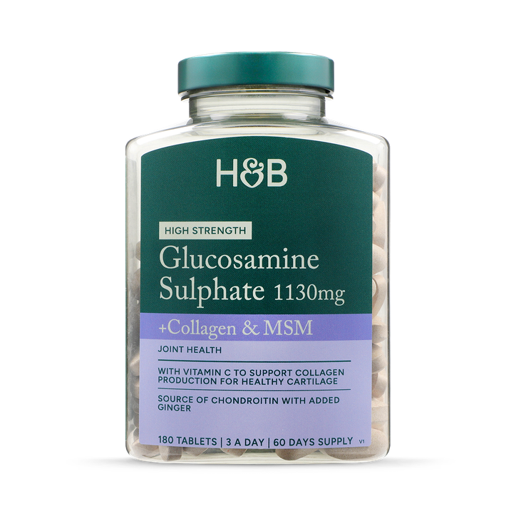 Holland & Barrett High Strength Glucosamine & Chondroitin Complex 180 Tablets